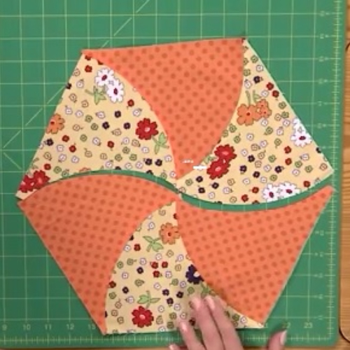 Twisted Triangles Template Save Your Fabric, Try This First