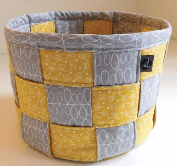 just-a-couple-of-jelly-roll-strips-for-this-lovely-woven-basket-quilting-cubby