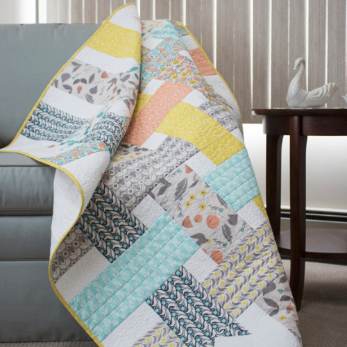 easy baby girl quilts