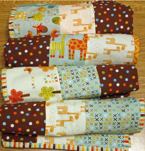 Four Baby Quilts In Four Hours With Four Fat Quarters Quilting Cubby