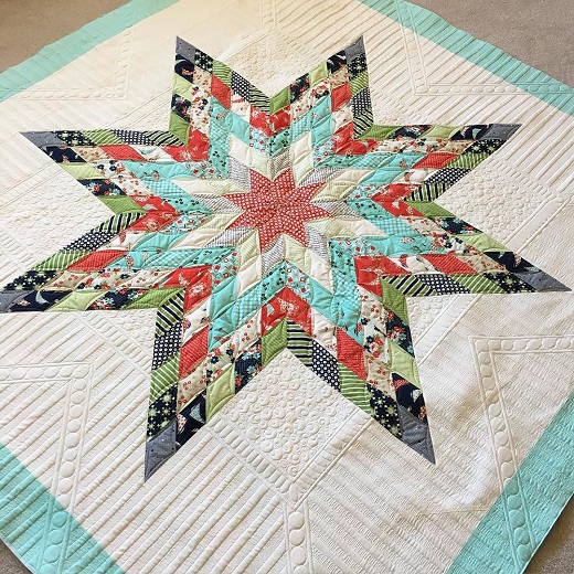 Jelly Strips Lone Star Splash Out On Color Quilting Cubby