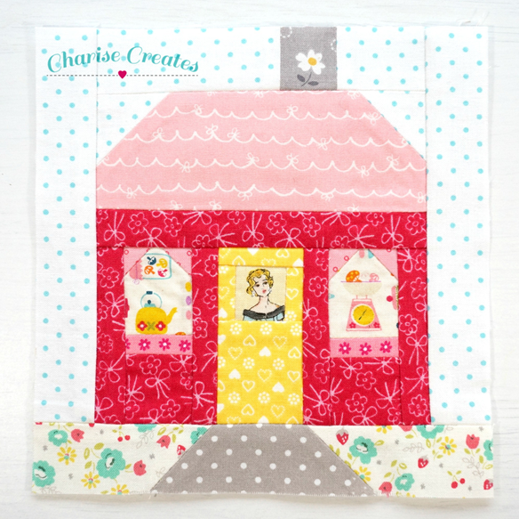 A Tinkalong Pouch With Sweet Cottage Quilt Blocks Quilting Cubby