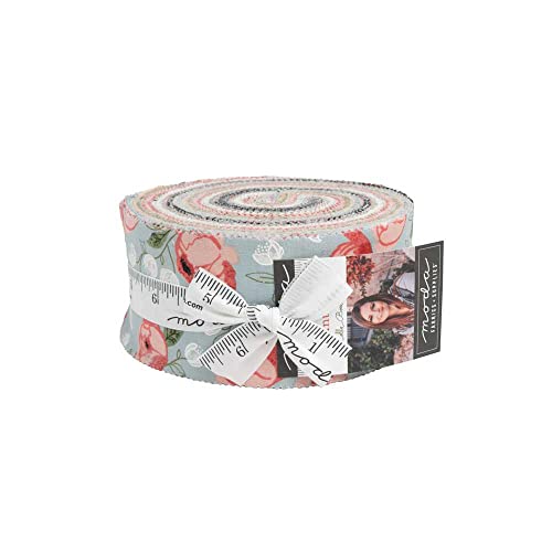 Lella Boutique Country Rose Jelly Roll 40 2.5-inch Strips Moda Fabrics ...