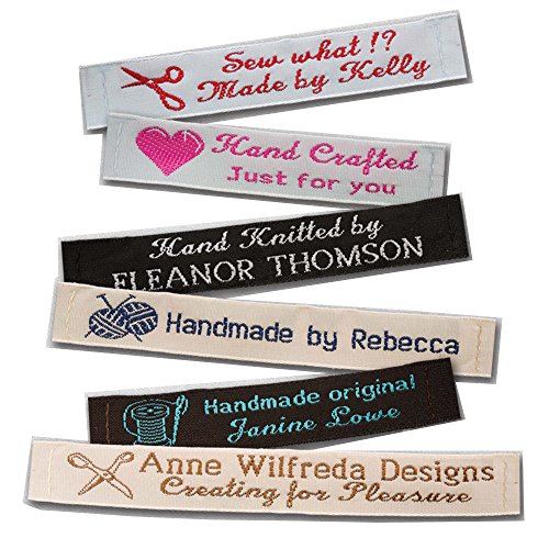 Personalized 100% Woven Sewing Labels 1/2