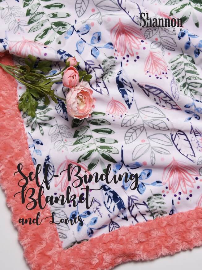 Self Binding Baby Blanket quilt pattern