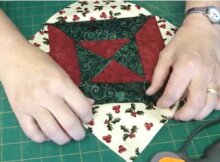 How to sew a tube quilt with jelly roll strips