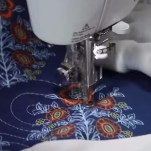 free motion quilting the swirl foot