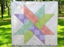 star quilt pattern hidden star