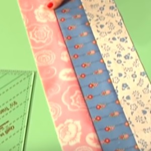 using a quilting ruler