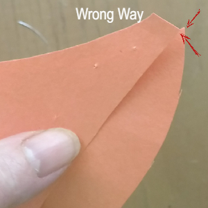 how to find the center mark of each twisted triangles piece