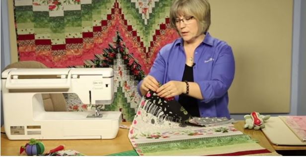 how to make a bargello quilt fons and porter fire and ice