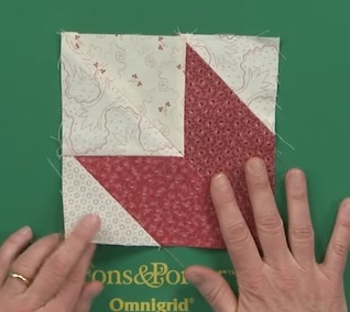 leMoyne star quilt block tutorial