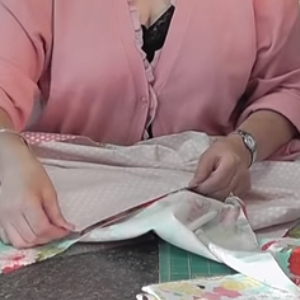 match seams for baby blanket pattern