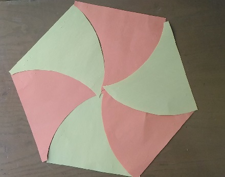 piece triangles to match up