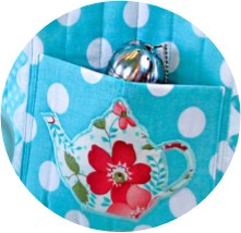 quilted tea cozy pocket