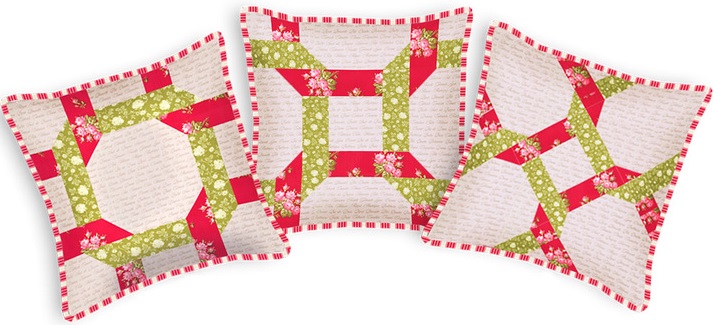 quilting pillow patchwork woven braid