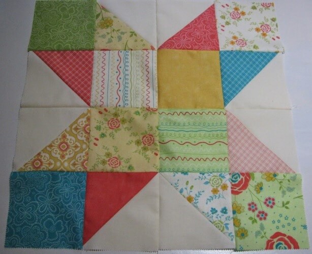 charm packs quilt block