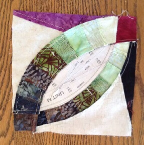 double wedding ring quilt block