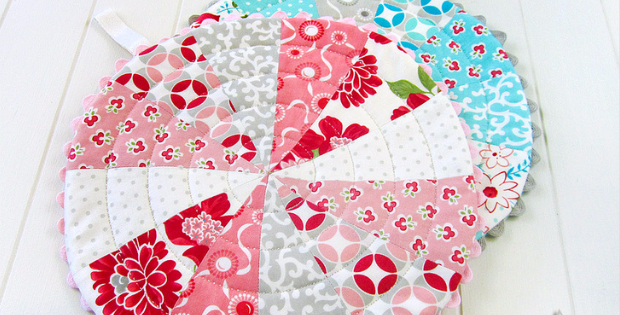 easy patchwork trivet free pattern
