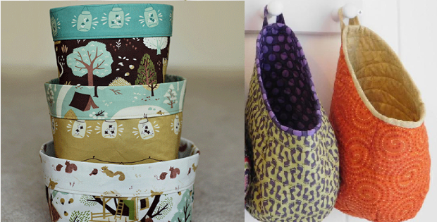 Small Hanging Storage Pods Sewing Pattern