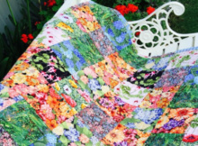 floral quilt