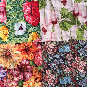floral quilt blocks