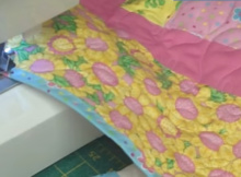 how to bind a quilt with a sewing machine