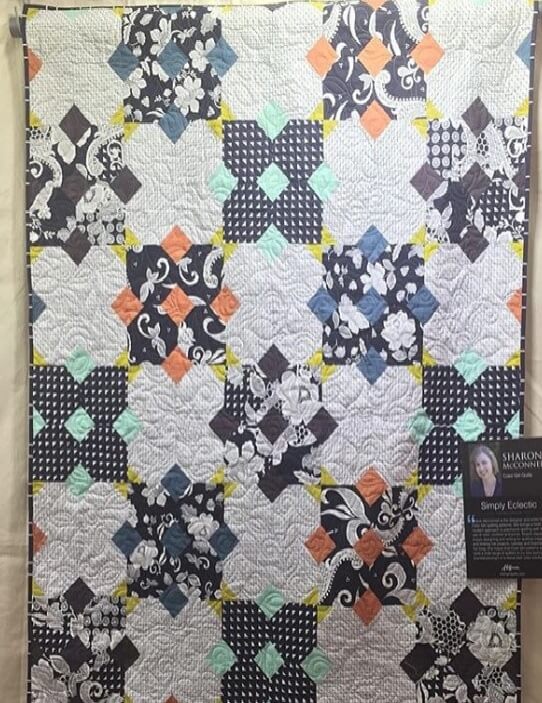 quilt design using Simply Eclectic fabric