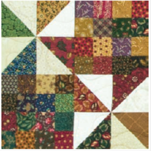 scrap quilt patterns with pinwheels