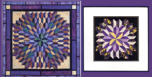 Shades Of Tiffany Quilt Pattern Tutorial Book and Templates
