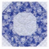 blue plate special plate quilt block