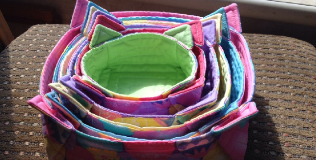 fabric nesting bowls