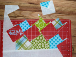 how to use lil twister pinwheel quilt template