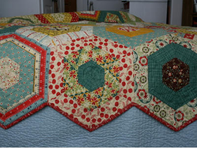 merry go round quilt hexagon blocks