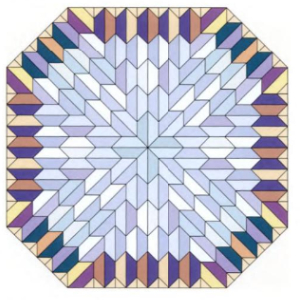 shades of tiffany quilt block