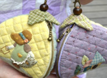 sunbonnet sue zippered pouch