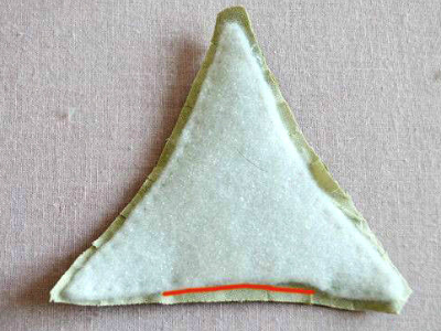 sunbonnet sue zippered pouch batting for the base