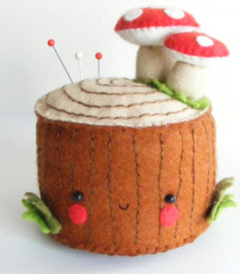 toadstool pin cushion