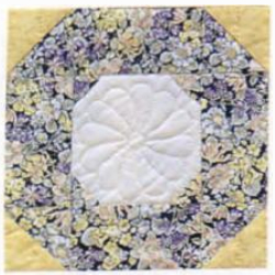 vintage china inspired quilted chinztware plates