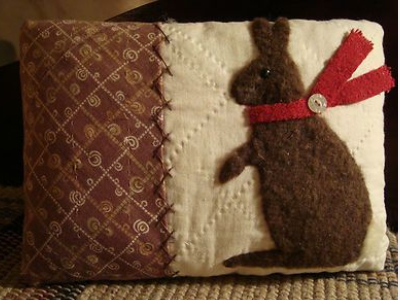 bunny rabbit throw pillow mr rabbit