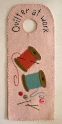 door hanger ideas for sewing