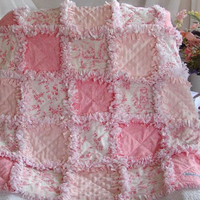 extra raggy quilt minky squares