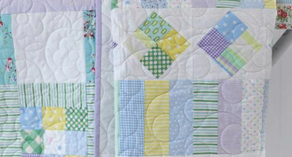 jelly roll quilts 2 from 1 Pam Lintott