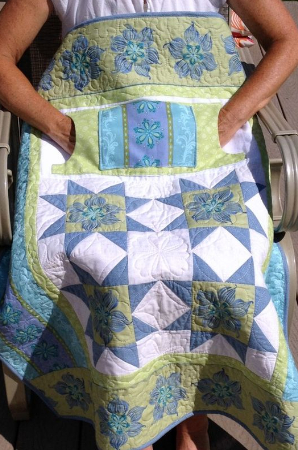 lap quilt with pockets for the elderly