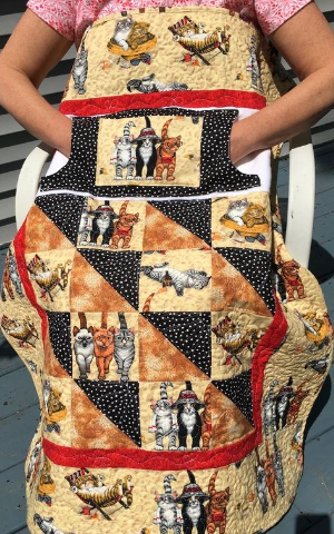 lovie lap quilts with pockets kittens