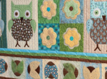 owl wall quilt free appliques