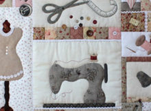 sewing room wall quilt