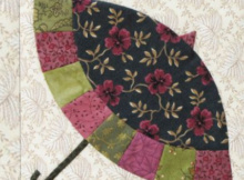 summer parasol applique pattern