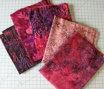 batik fabric for seaside wall hanging