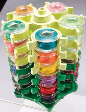 bobbin storage for 30 bobbins